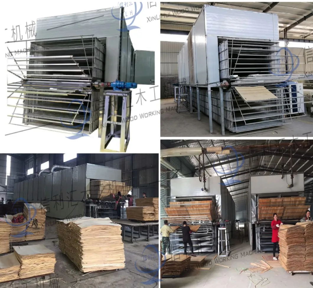 Single Plate Multilayer Wood Lathe /Plywood Make Machine/Slicer Machine Energy Efficiency Core Veneer Dryer/Hot Press Veneer Dryer/Breathing Wood Drying Machine