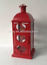 Wholesale Christmas decorative heart metal lantern stand