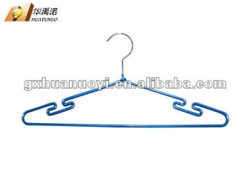 Metal suit hanger with Pvc coated/cheap hanger/china hanger