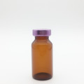 8ml Amber Steril Serum Flakon Pembe Kapak