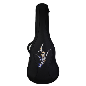 Carry Bag for 39" Acoustic Guitar (Floral Embroidery)