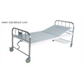 Double-folding bed