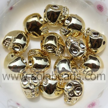 Various 10*13MM Costume Skull Bracelet Charming Bead