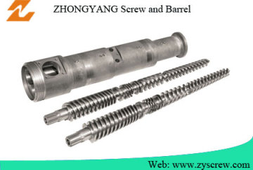 Conical Twin Conical Screw Barrel in 38crmoala