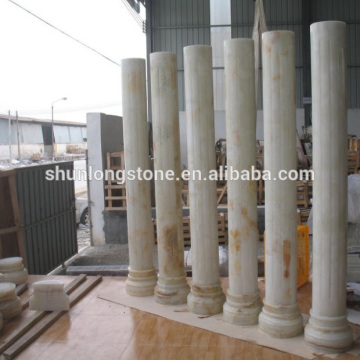 White onyx column,stone column,roman column