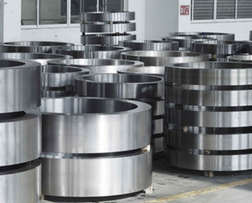 Custom alloy steel forged rings