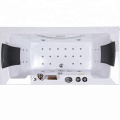 2 Person Freestanding Jetted Tub Whirlpool Spa Rectangulaire Massage Bathtub