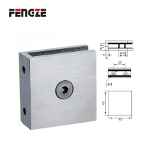 0 Degree Fixed Glass Clamp