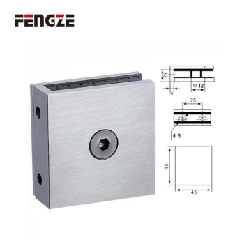 0 Degree Fixed Glass Clamp