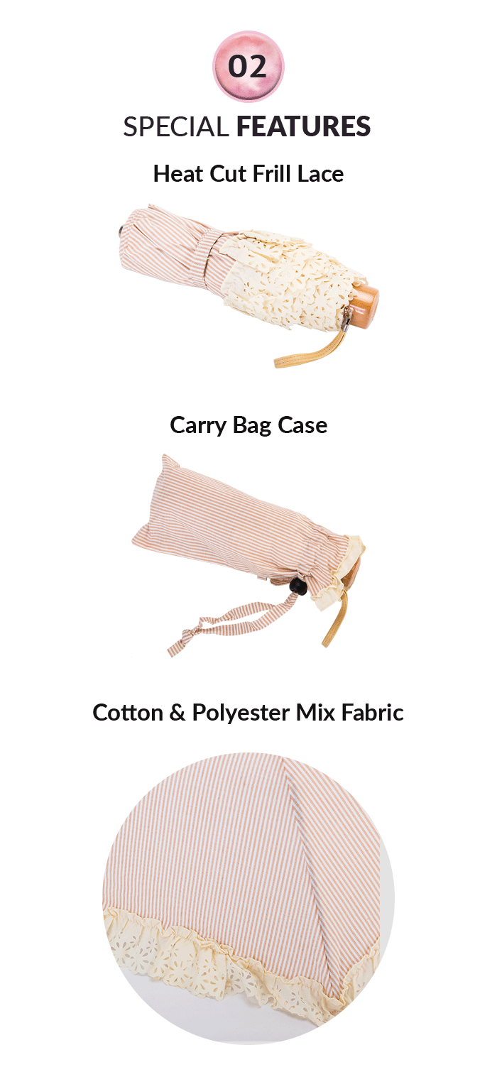 Main Ouvrir Dentelle Femmes S Parapluie Pliant Hand Open Lace Women S Folding Umbrella