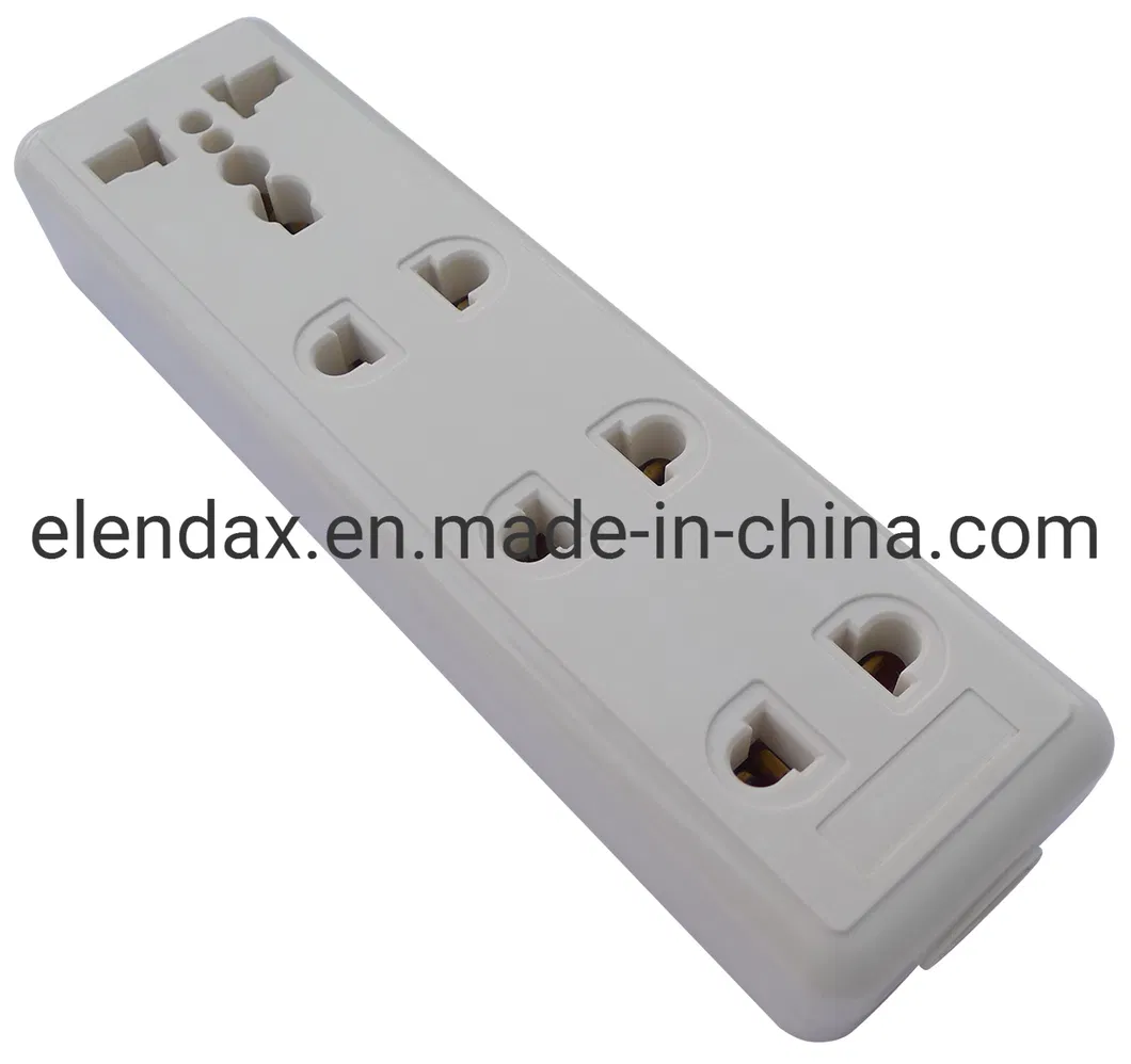 American Standard 10A 250V Electrical 3 Way Multi Function Socket (AE7003)