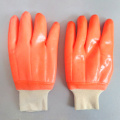 Fluorescent PVC Glove labor protection warm glove