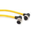 M12 macho a 7/8 cable de conector redondo femenino