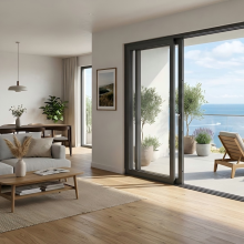 Sliding Door Beautiful Design Frame Sliding Glass Door