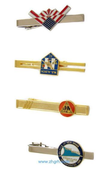 tie bar clip with custom logo tie clip metal tie pins