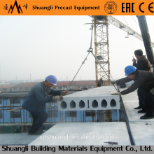 Fireproof and heat Insulation perlite concrete hollow core slab machine