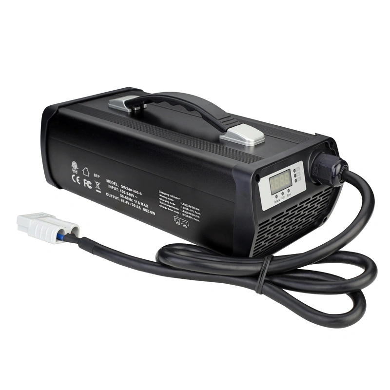 Military Products 29.4V 30A 900W Low Temperature Charger for 24V SLA /AGM /VRLA /Gel Lead-Acid Battery with Pfc