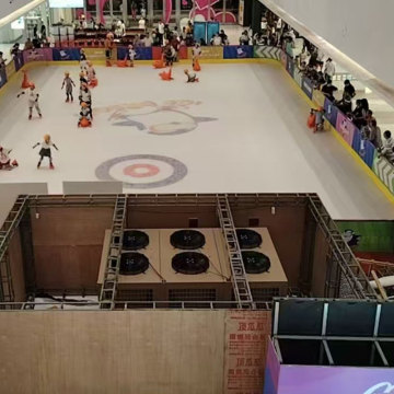 High-Efficiency Ice Rink Chiller System