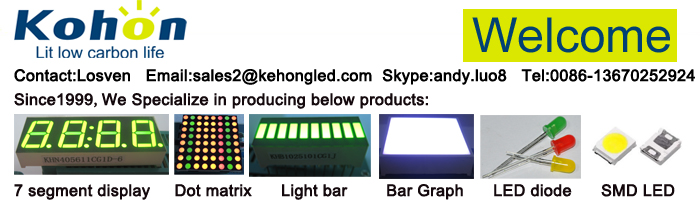 common cathode custom 7 segment 4 digit white led clock display for digital clocks