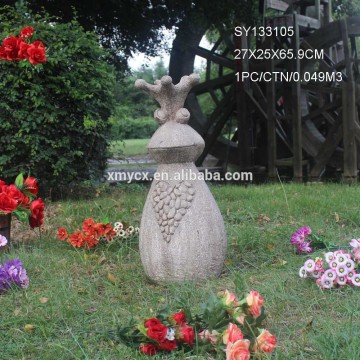 Garden decorative animal design frog shape statue