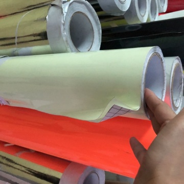 Custom Outdoor Fluorescent Vinyl Lettering