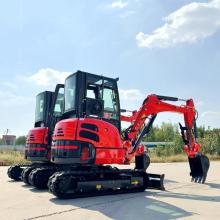 Kleine Crawler -Bagger Multifunktional erdbewegte Maschine