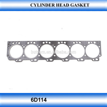 Chinese supplier 6D114 head gasket cylinder head gasket kit