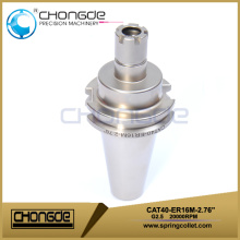 CAT40-ER16M-2.76 &quot;حامل أداة آلة Collet Chuck CNC