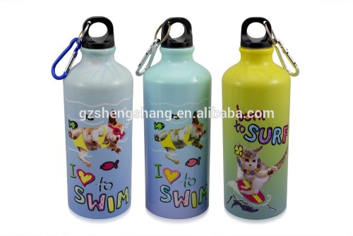 600ML promotional aluminum water bottle with bpa free