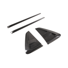 Paktechz Dry Carbon Fiber Front Fender Trims for Porsche Cayenne Coupe Turbo 2018-2024