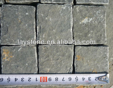 black aggregate stone