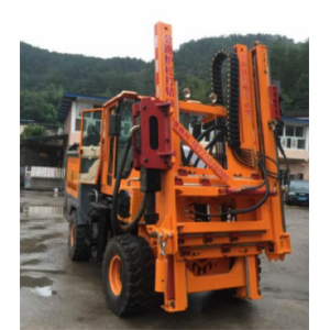 Honggong Highway Guardrail Piling Machines