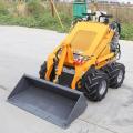 Meng small skidsteer mini track skid steer loaders