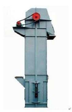 Vertical hoist bucket conveyor