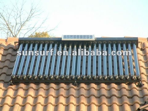 header pipe solar collector