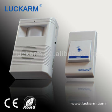 luckarm 32 sounds recordable wireless welcome doorbell with big button