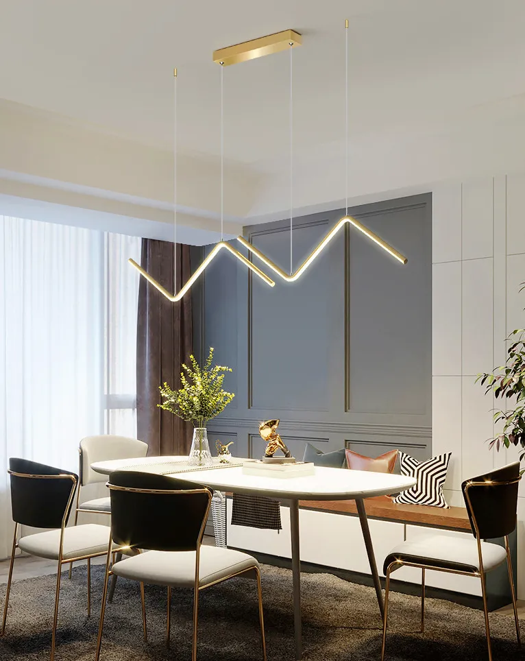 Elegant Nordic Small Chandelier for Modern Restaurant Spaces