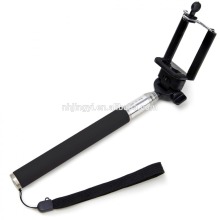 Cell phone rotation aluminum handheld flexible for IOS android custom selfie stick