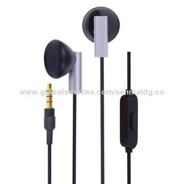 Smartphone Earbuds with In-line Microphone