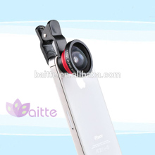 Fish eye lens with clip for iphone ipad
