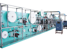 full servo sanitary napkin making machine