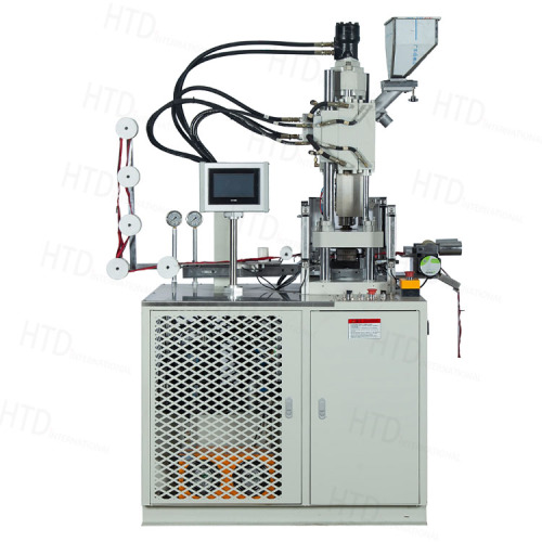 Բաց պլաստիկ պլաստիկ Zipper Pin-Box Top Stop Injection Machine