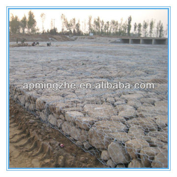 good quality wire cages rock retaining wall