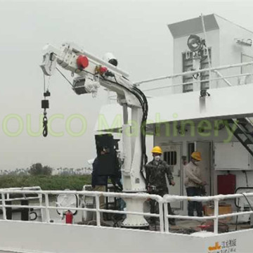 0.98Ton Small Tonnage Marine Crane for Ship Deck