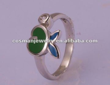 fashion enamel ring