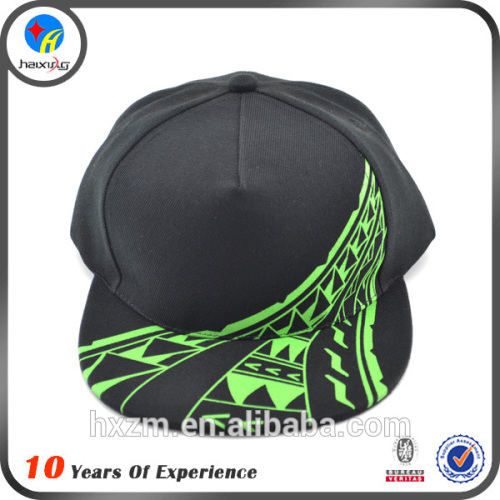 Fashion Sample Free 5 Panel Screen Printing Snapback Cap