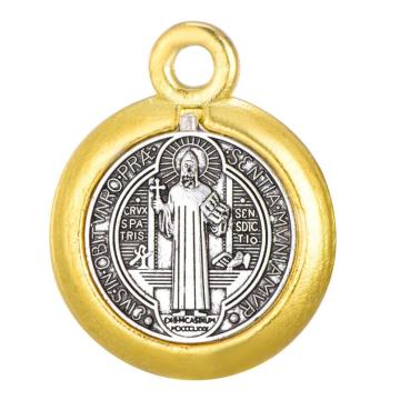 Wholesale Vintage Gold Christian Mary Pendant - Religious Charms for Necklaces