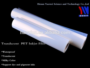1118MM Width Waterproof Transparency Printing Film For Press Printing