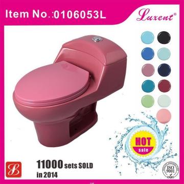 Color sanitary china Wall Mounted Toilet