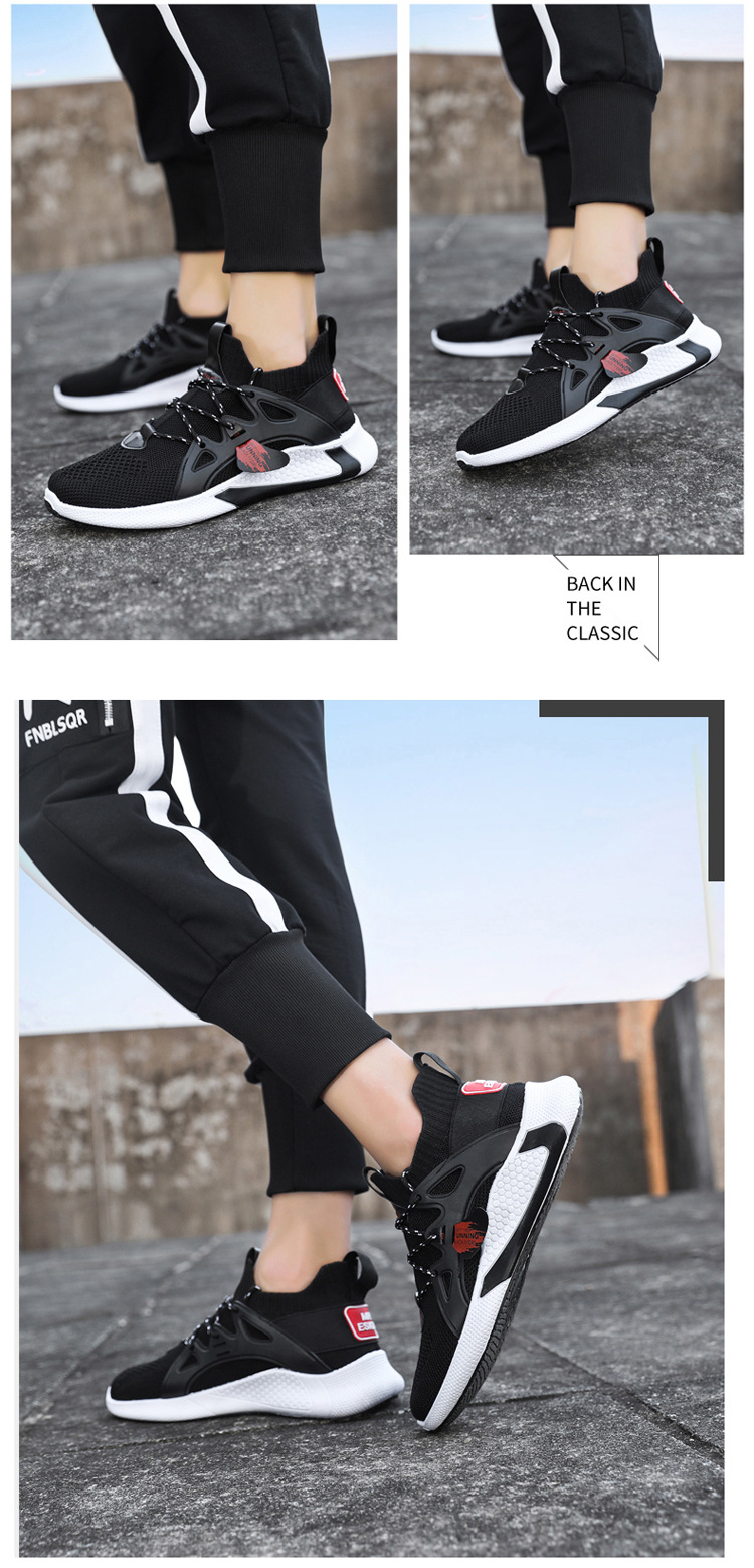 2021 Summer Men Shoes Korean Version of Fashion Casual  Breathable Light Sports Shoes Cross-border Supply Tide Shoes